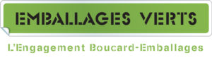 Logo engagement vert Boucard embalages