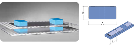 profilés mousse en plots