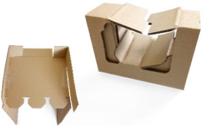 cales en cartons ondulé