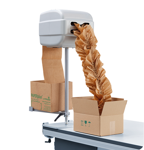 machine de production de calage papier "papillon"