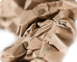 calage papier pour les expéditions classique